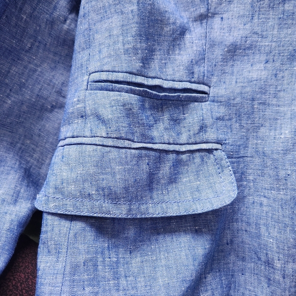 J Crew 100% linen schoolboy blazer - Picture 8 of 14